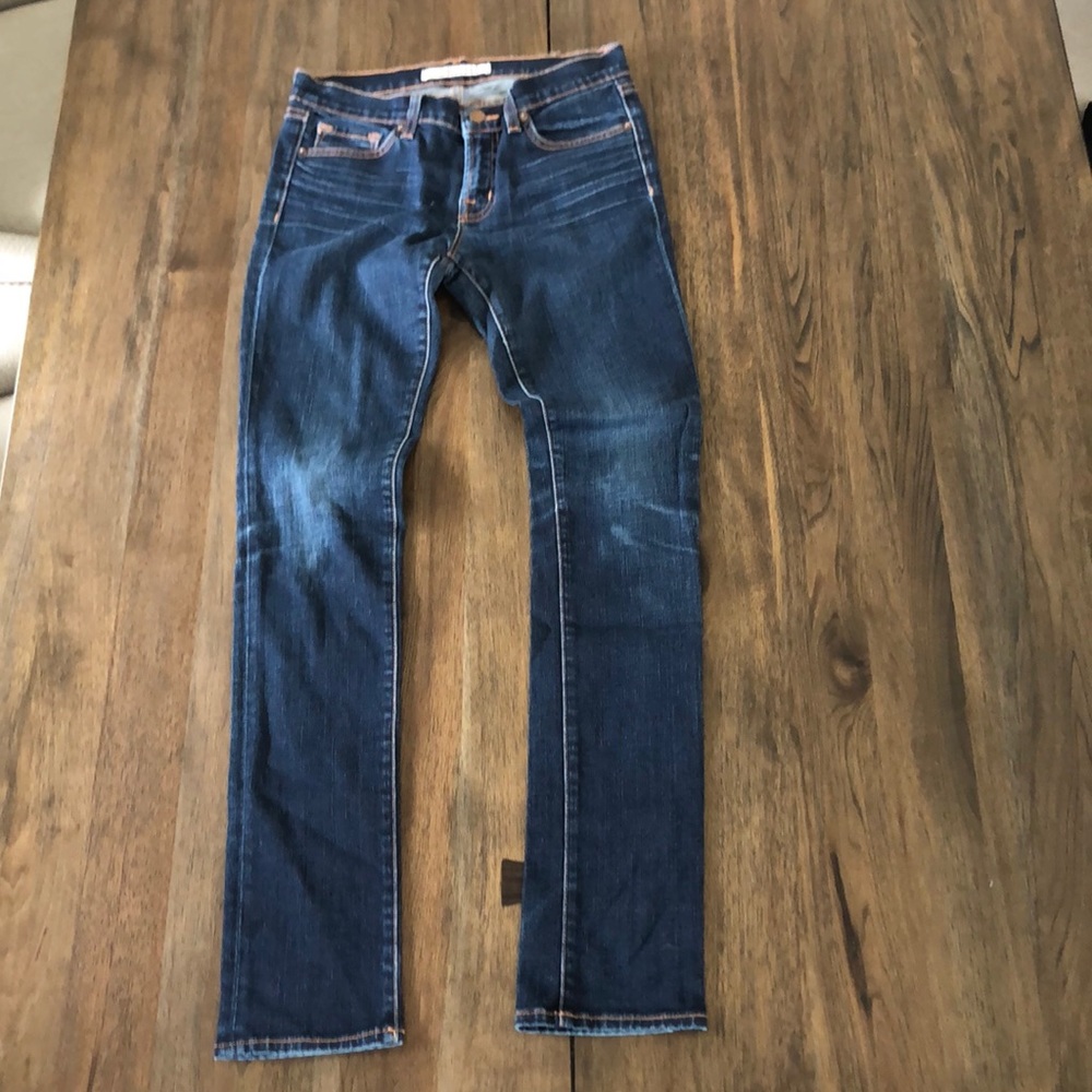 J brand low rise pencil jean 27